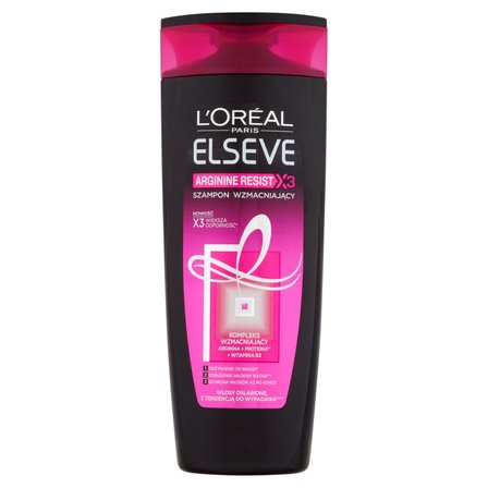 L'Oreal Paris Elseve Arginine Resist X3 Szampon wzmacniający 400 ml (1)