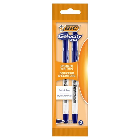 BiC Gel-ocity Stic Długopis żelowy niebieski 2 sztuki (1)