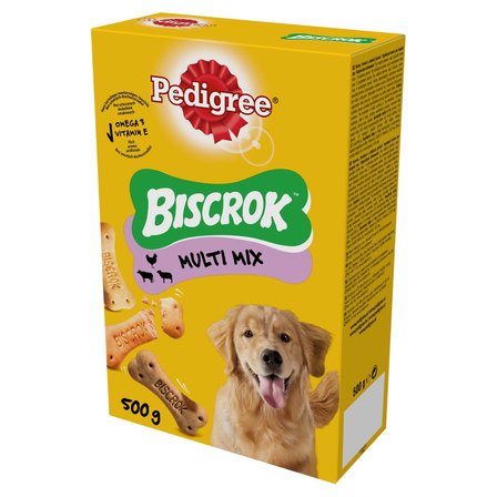 Pedigree Biscrok Multi Mix Karma uzupełniająca dla psów 500 g (1)