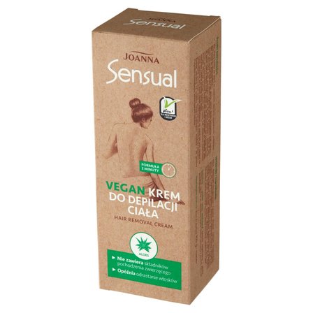 Joanna Sensual Vegan Krem do depilacji ciała 100 g (2)