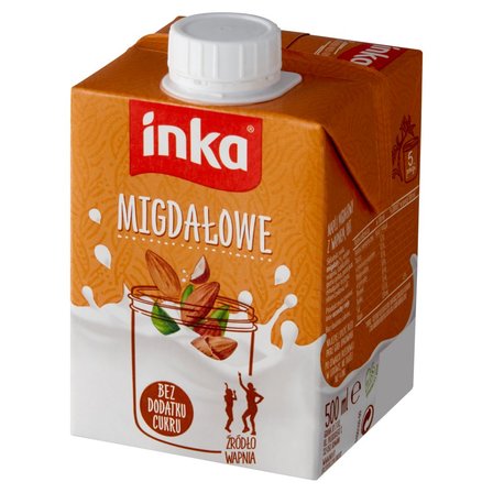 Inka Napój migdałowy z wapniem 500 ml (2)