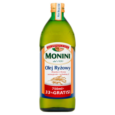 Monini Olej ryżowy 1000 ml (1)