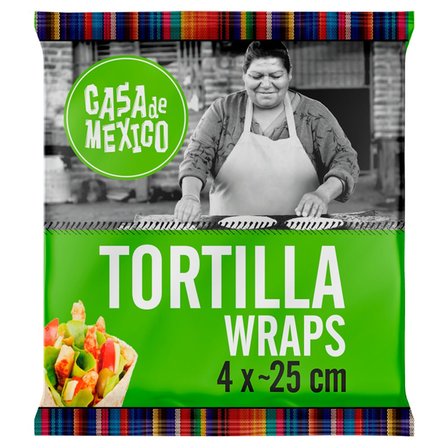 Casa de Mexico Tortilla wrap 25 cm 240 g (4 sztuki) (2)