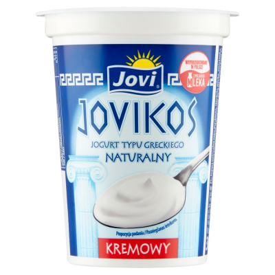 Jovi Jovikos Jogurt typu greckiego naturalny kremowy 360 g (2)