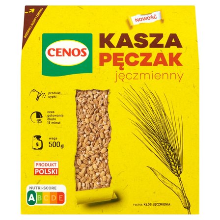 Cenos Kasza pęczak jęczmienny 500 g (1)