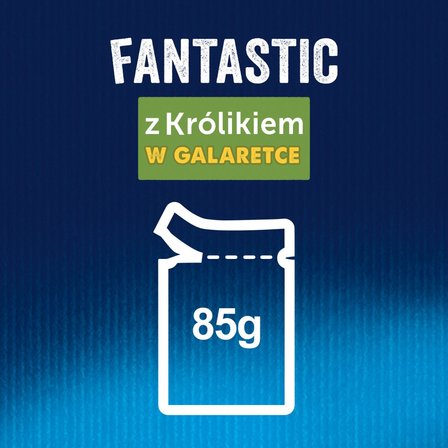 Felix Fantastic Karma dla kotów królik w galaretce 85 g (4)