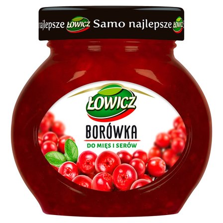 Łowicz Borówka do mięs i serów 230 g (1)