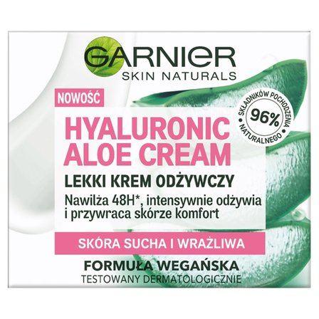 Garnier Hyaluronic Aloe Cream Lekki krem odżywczy 50 ml (1)