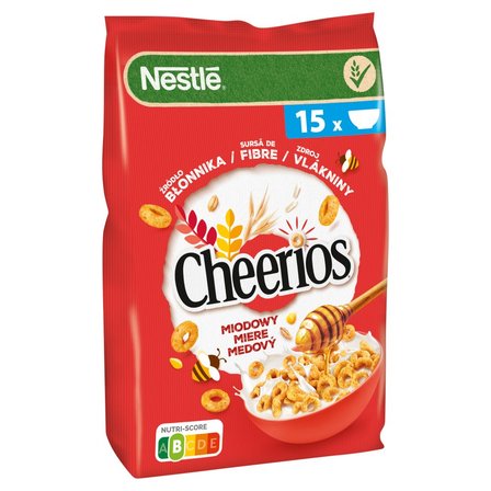 Nestlé Cheerios Zbożowe kółeczka z miodem 450 g (1)