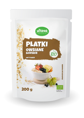 Witpak płatki owsiane błyskawiczne górskie 200g (1)