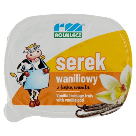 Rolmlecz Serek waniliowy z laską wanilii 150 g (1)