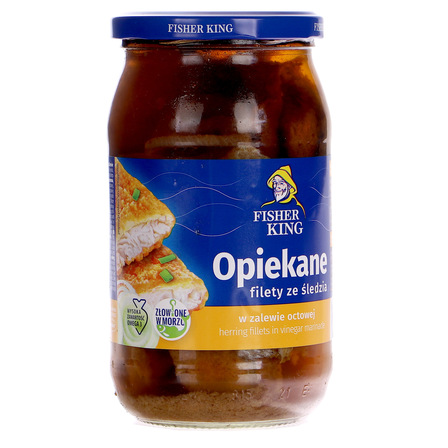 FISHER KING  opiekane filety śledziowe 800 g (11)