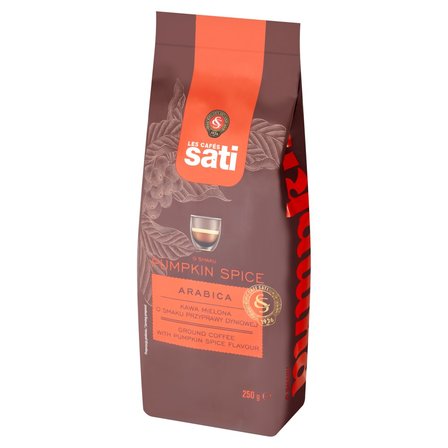 Cafe Sati Kawa mielona o smaku przyprawy dyniowej 250 g (2)