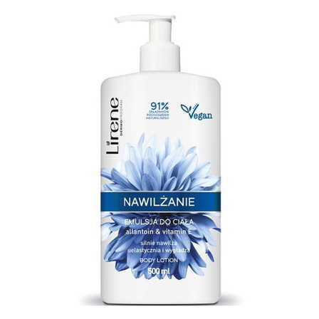 Lirene Nawilżanie Emulsja Do Ciała Allantoin & Vitamin E 500ML (1)