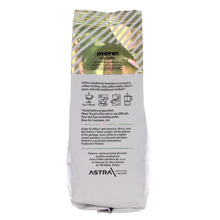 More! Classic Kawa palona ziarnista 500 g (4)