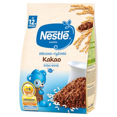 Nestlé Kaszka mleczno-ryżowa kakao dla dzieci po 12. miesiącu 230 g (1)