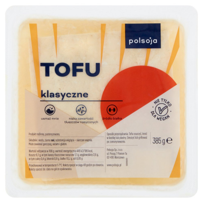 Polsoja Tofu klasyczne 385 g (1)