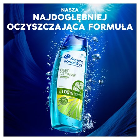 Head & Shoulders Deep Cleanse Oil Control Szampon przeciwłupieżowy 300 ml (4)