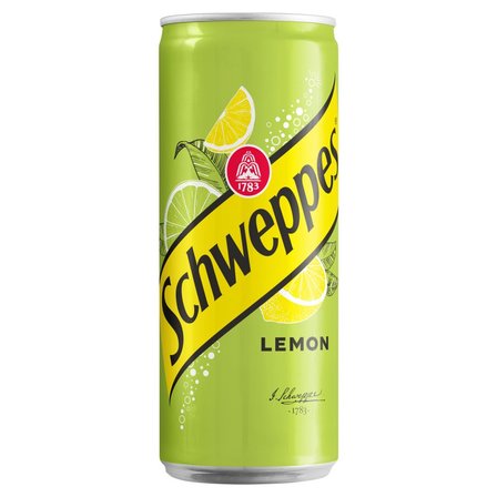 Schweppes Lemon Napój gazowany 330 ml (1)