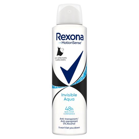 Rexona Invisible Aqua Antyperspirant w aerozolu 150 ml (1)