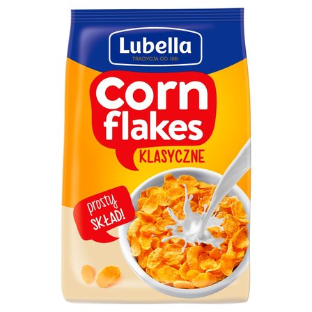 Lubella Corn Flakes Płatki kukurydziane klasyczne 250 g (1)