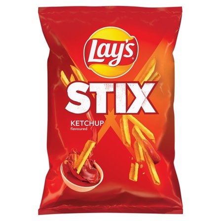 Lay's Stix Chipsy ziemniaczane o smaku ketchupowym 130 g (1)
