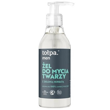 Tołpa Men Żel do Mycia Twarzy z Zieloną Herbatą 195ML (1)