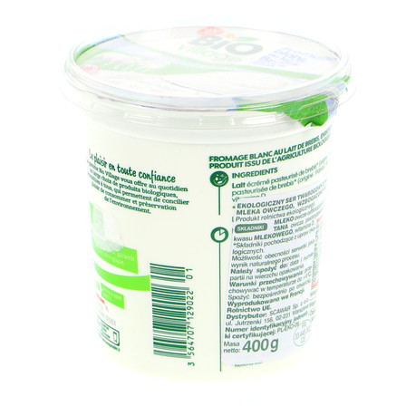 FROMAGE BLANC BREBIS BIO 400G (6)