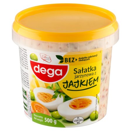 dega Sałatka jarzynowa z jajkiem 500 g (2)