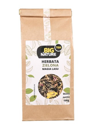 Big Nature Herbata Zielona Magia Lasu 100g (1)