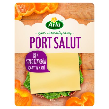 Arla Port Salut Ser w plastrach 150 g (1)