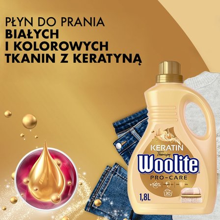 Woolite Keratin Therapy Pro-Care Płyn do prania 1,8 l (30 prań) (3)