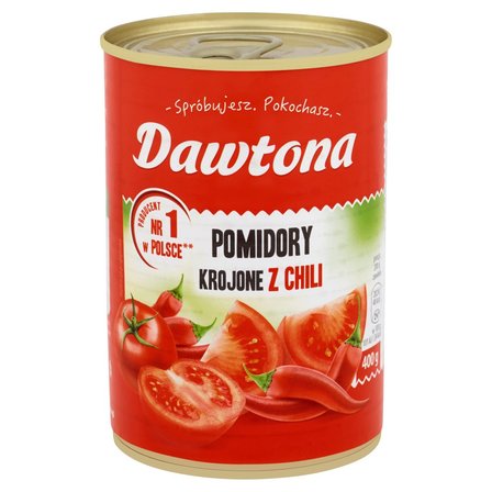 Dawtona Pomidory krojone z chili 400 g (2)