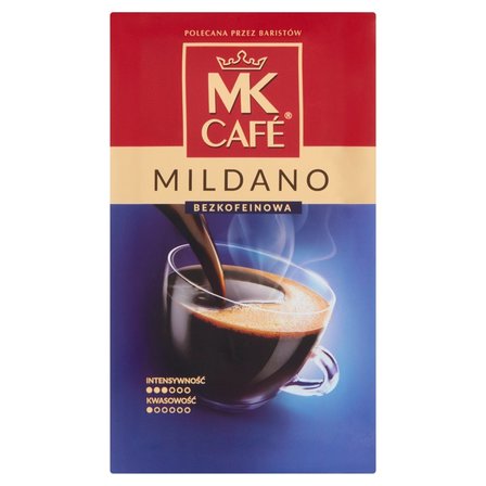 MK Café Mildano Kawa palona mielona bezkofeinowa 250 g (1)