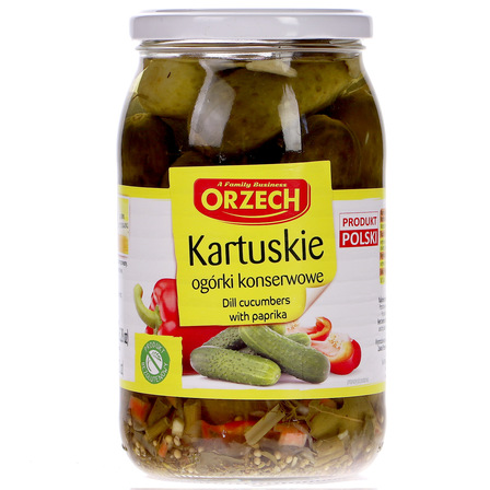 ORZECH OGÓRKI KONSERWOWE KARTUSKIE 900ML (1)