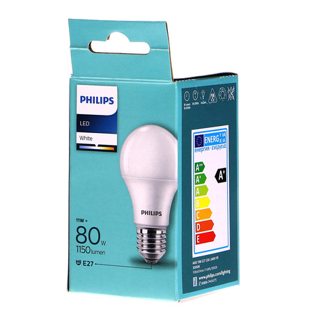 PHILIPS LED ŻARÓWKA 11W = 80W  1150LUMEN E27 (7)