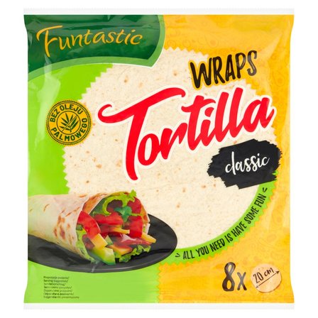 Funtastic Tortilla pszenna 296 g (8 x 37 g) (1)