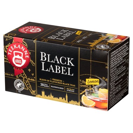 Teekanne Black Label Lemon Mieszanka herbat czarnych 33 g (20 x 1,65 g) (2)