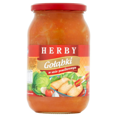 Herby Gołąbki w sosie pomidorowym 840 g (1)