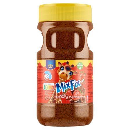 Krüger MixFix Cao Napój kakaowy instant smak kakaowy & truskawkowy 375 g (1)