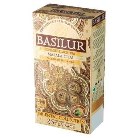 Basilur Oriental Collection Masala Chai Herbata czarna 50 g (25 x 2 g) (2)
