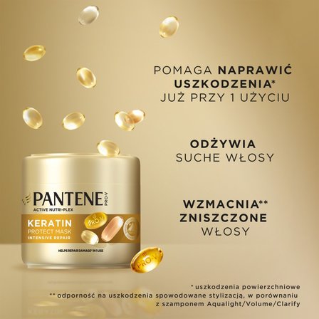 Pantene Pro-V Repair & Protect Keratynowa maska do włosów, 300ml (2)