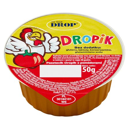 Drop Pasztecik Dropik z pomidorami 50 g (2)