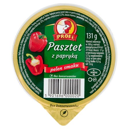 Profi Pasztet z papryką 131 g (1)