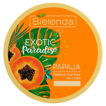 Bielenda Exotic Paradise Peeling cukrowy do ciała papaja 350 g (1)