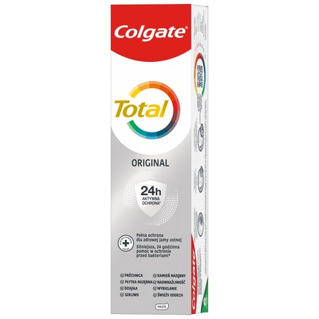 Colgate Total Original multiochronna pasta do zębów z fluorem, miętowa 75 ml (1)