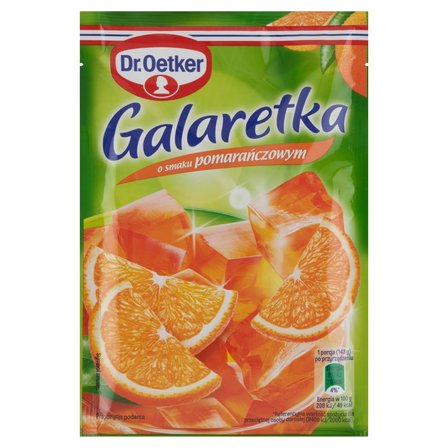 Dr. Oetker Galaretka o smaku pomarańczowym 72 g (1)