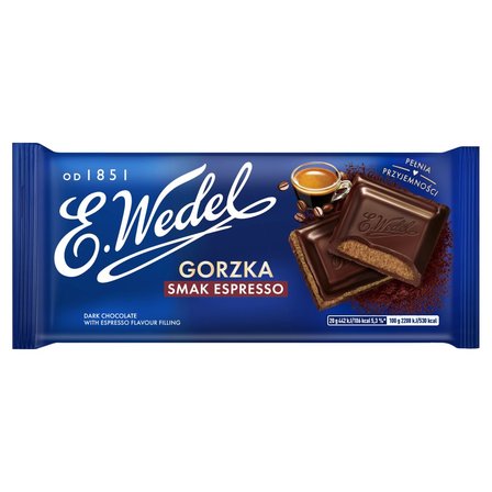 E. Wedel Czekolada gorzka smak espresso 100 g (1)