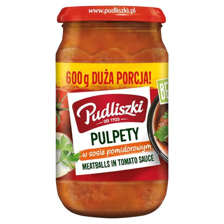 Pudliszki Pulpety w sosie pomidorowym 600 g (1)