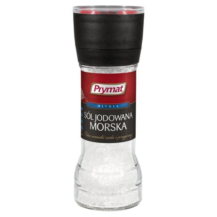 Prymat Młynek Sól morska jodowana 110 g (1)